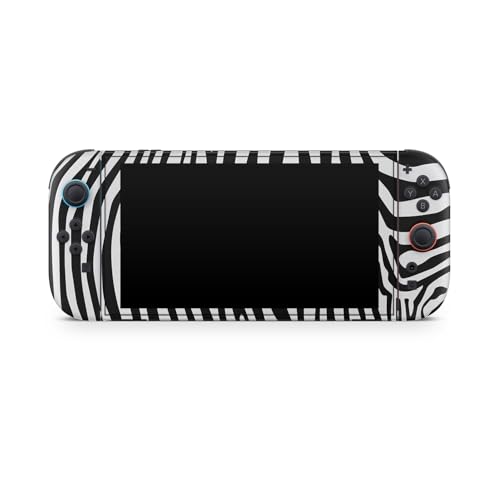 Gaming Skin Compatible with Nintendo Switch 2 Console Only - Black Zebra - Premium 3M Vinyl Protective Wrap Decal Cover - Easy to Apply | Crafted in The USA by MightySkins - color: Black Zebra, size: Switch 2 Console Skin Only, style: Matte Finish