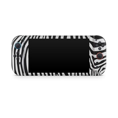 Gaming Skin Compatible with Nintendo Switch 2 Console Only - Black Zebra - Premium 3M Vinyl Protective Wrap Decal Cover - Easy to Apply | Crafted in The USA by MightySkins - color: Black Zebra, size: Switch 2 Console Skin Only, style: Matte Finish