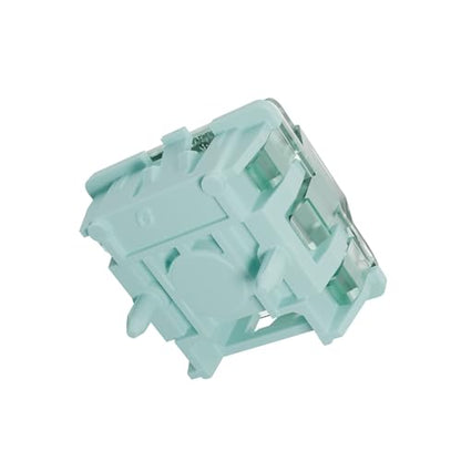 GATERON Magnetic Jade Pro Linear HE Keyboard Switches(90PCS) | Linear,Factory Pre-lubed,Freely Setting Pre-Travel,20mm Longer Spring,compatible for Magnetic Gaming Keyboard - size: 90PCS