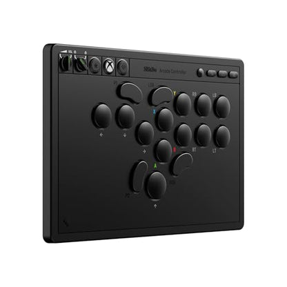 8BitDo All-Button Arcade Controller for Xbox Series X|S, Xbox One & PC, 2.4G Wireless, Low-profile Mechanical Switches, Programmable Buttons, Hot-swappable PCB, RGB Lighting - Officially Licensed