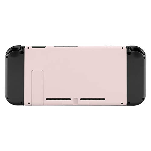 eXtremeRate Cherry Blossoms Pink Console Back Plate for Nintendo Switch, DIY Replacement Housing Shell Case for Nintendo Switch Console with Kickstand [Only the Backplate] - color: Cherry Blossoms Pink