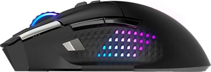 msi Versa PRO W Gaming Mouse, 26000 DPI, 70M+ Clicks, OMRON Optical Micro Switch, Optical Sensor, Ergonomic Ambitextrous Hand Design, RGB Light
