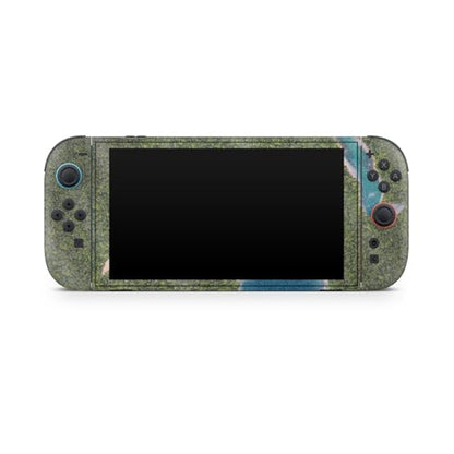 Glossy Glitter Gaming Skin Compatible with Nintendo Switch 2 Console Only - Arial Beach - Premium 3M Vinyl Protective Wrap Decal Cover - Easy to Apply | Crafted in The USA by MightySkins - color: Arial beach, size: Switch 2 Console Skin Only, style: Gloss