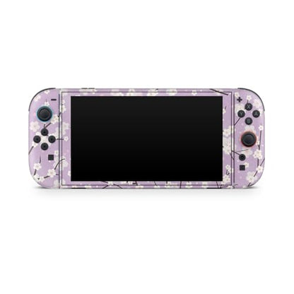 Glossy Glitter Gaming Skin Compatible with Nintendo Switch 2 Console Only - Sakura Purple - Premium 3M Vinyl Protective Wrap Decal Cover - Easy to Apply | Crafted in The USA by MightySkins - color: Sakura Purple, size: Switch 2 Console Skin Only, style: G