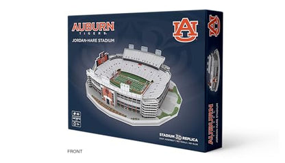 Pro Lion 3D Jigsaw Puzzle of Jordan-Hare Stadium - 82 Pieces | 2 Hour Build Time | Home of Auburn Tigers | NCAA College Football Gifts for Boys, Men & Kids Aged 8 & Up | Games for Tiger Fans - style: Home of Auburn Tigers