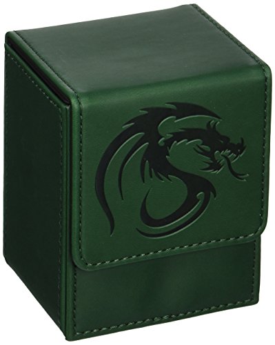 BCW LX Deck Case, Green - color: Green, size: 8.89 x 11.18 x 8.64 cm