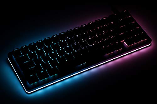 Drop ALT Mechanical Keyboard — 65% (67 Key) Gaming Keyboard, Hot-Swap Switches, Programmable Macros, RGB LED Backlighting, USB-C, Doubleshot PBT, Aluminum Frame (Cherry MX Blue RGB, Gray) - color: Space Gray, style: Cherry MX Blue RGB