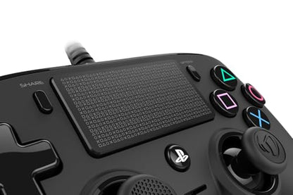 Nacon Wired Controller Officially Licensed by PlayStation for PS4 | Official PlayStation 4 controller layout - Enhanced comfort - Immersive vibration - Integrated low-latency 3-meter cable