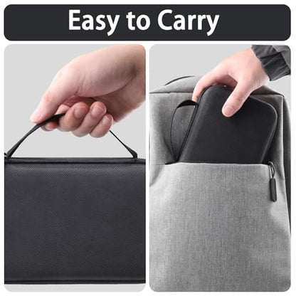 Baval Hard Carrying Case for Moblie Game Controller,Compatible with Retractable Mobile Gaming Controller with Phone Case Support,Case Only