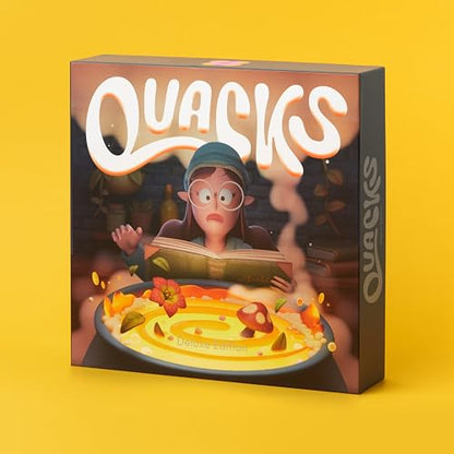 Quacks: Deluxe Edition Board Game – Brew Potions. Push Your Luck. Explode.