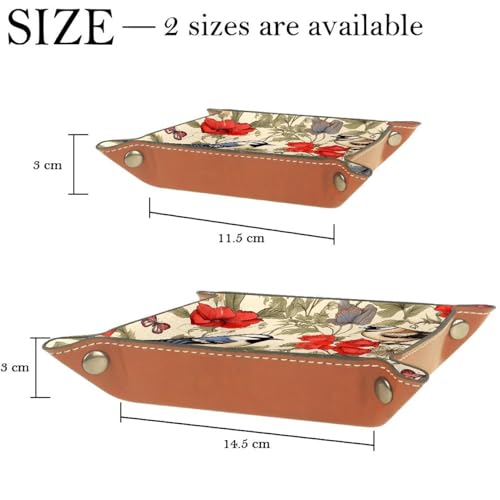Birds Pansies Flower Dice Tray Dice Rolling Tray Folding Dice Holder for Dice Games, Like RPG, DND and Other Table Games - color: Multi 13