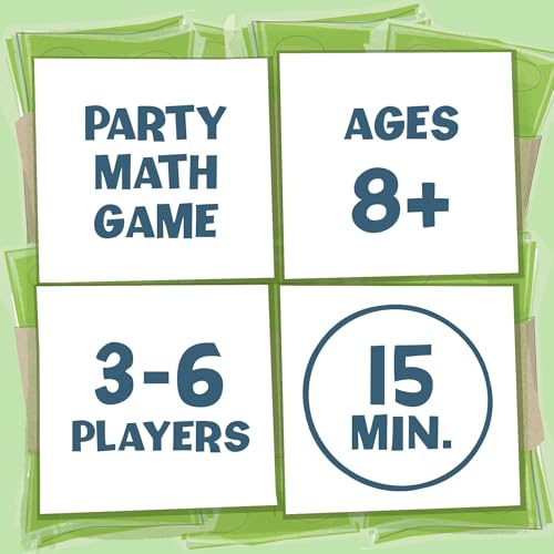Melon Rind Clumsy Thief Math Game for Kids Ages 8+, Educational for Kid's Learning and Confidence Building, Fun Math Card Game for 3-6 Players Adding to 100 - style: Adding to 100