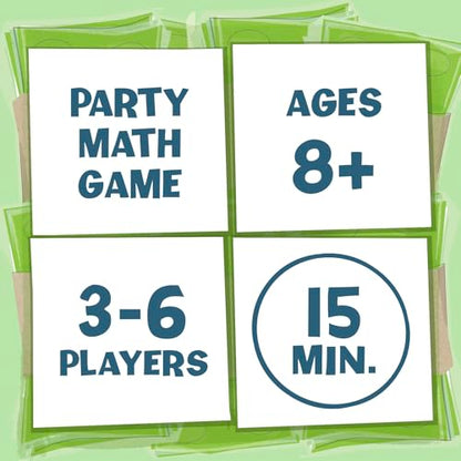 Melon Rind Clumsy Thief Math Game for Kids Ages 8+, Educational for Kid's Learning and Confidence Building, Fun Math Card Game for 3-6 Players Adding to 100 - style: Adding to 100