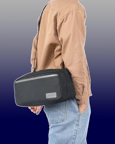 Carrying Case Travel Bag for Nintendo Switch 2 2025/Switch 1/Steam Deck/OLED/PlayStation Portal, Protective Crossbody Bag for Lenovo Legion Go/ASUS ROG Ally/X Console & Accessories Storage