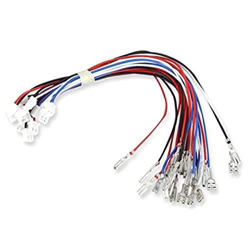 allesoky Build Your Own Arcade Gaming System with 1 Player DIY Kit - Joystick and Button Kit for MAME PC Cabinet Build - Compatible Accessories Included