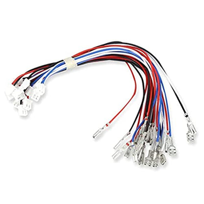 allesoky Build Your Own Arcade Gaming System with 1 Player DIY Kit - Joystick and Button Kit for MAME PC Cabinet Build - Compatible Accessories Included