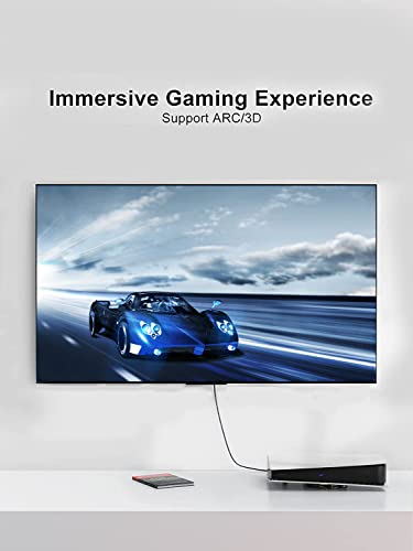CableCreation 3ft 4K HDMI Cable - Right Angle 90 Degree, Male to Male Cable for Ultra HD 4K@60Hz, 3D Video - 2-Year Warranty - size: 3FT, style: Right Angle