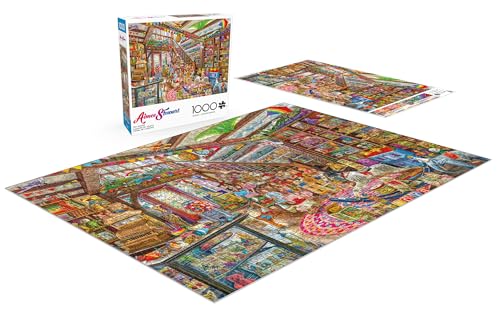 Buffalo Games – Aimee Stewart - Toy Shoppe - 1000 Piece Jigsaw Puzzle - Colorful Puzzles – Precision-Cut Pieces, Beautiful Artwork, and Hours of Relaxing Fun