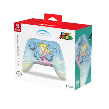 Hori Nintendo Switch Wireless HORIPAD (City Pop Peach) - Officially Licensed By Nintendo - Nintendo Switch