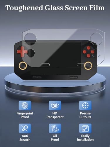 1-Pack Screen Protector for GameMT EX8 Handheld Game Consoles, 6H Hardness Not Tempered Glass, Anti-Fingerprint,Anti-Scratch, Easily Installation, HD Clear