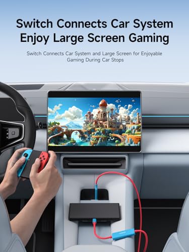 Hagibis USB3.0 Video Capture Card with 100W PD for Switch2, USB C to USB A/USB C 1080P@60fps 2K@30fps Live and Record Video Audio Game for Car Quest 3 VR PS4/5 ROG Ally Steam Deck (CC10P)