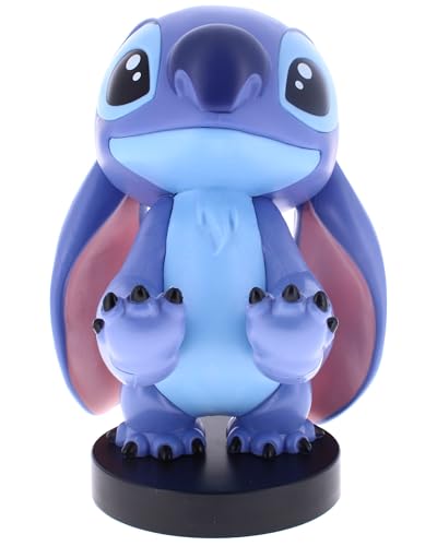 Cableguys Stitch Controller Holder & Phone Stand - Gaming Setup Accessories for Desk and Game Room, Controller Stand Compatible with Xbox, PlayStation & Most Standard Game Controllers