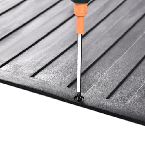 CNNELL Truck Bed Tailgate Mat, Pickup Tailgate Protector Pad, Rubber Truck Tailgate Mats, 60" L x 19.5" W - style: 60" L x 19.5" W Truck Tailgate Mats