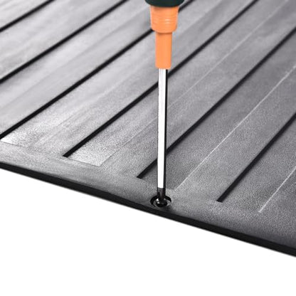 CNNELL Truck Bed Tailgate Mat, Pickup Tailgate Protector Pad, Rubber Truck Tailgate Mats, 60" L x 19.5" W - style: 60" L x 19.5" W Truck Tailgate Mats