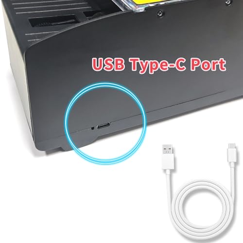FEIERYA Automatic Card Shuffler 2/1/4/6 Deck | Battery-Operated Electric Playing Card Shuffler,Compatible with UNO,Poker for Home Card Game,Travel - size: 2 Decks USB