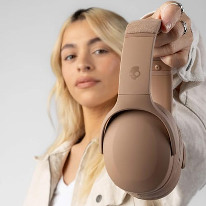 Skullcandy Crusher Evo Wireless Bluetooth Headphones with Multi-Sensory Bass, Noise Isolating Over-Ear Fit, Up to 40 Hours Battery, Microphone for iPhone Android - Primer - color: Primer