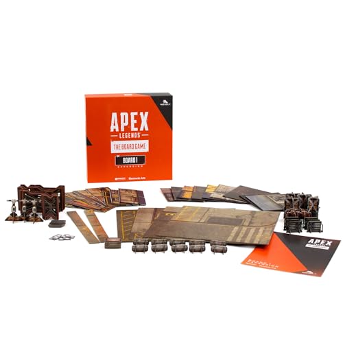 Apex Legends: The Board Game Board Expansion | New Buildings, Terrain Features & Pre-Made Maps, Competitive Tabletop Miniatures Battle, Ages 14+, 2-6 Players, 60-90 Mins