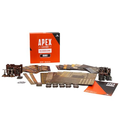 Apex Legends: The Board Game Board Expansion | New Buildings, Terrain Features & Pre-Made Maps, Competitive Tabletop Miniatures Battle, Ages 14+, 2-6 Players, 60-90 Mins