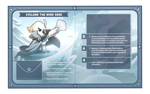 Unstable Games - Command of Nature Expansion - Sand & Wind Expansion - A Competitive Strategic Deck-Building Card Game for Kids, Teens, Adults - Great for Family Game Night - color: Sand and Wind Expansion