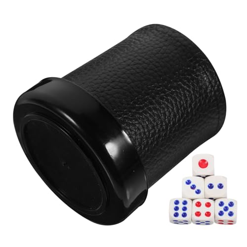 BESTonZON 1set Dice Cups with Base for Party Game Night Lightweight and Compact Dice Storage for Activities Easy to Use and Convenient