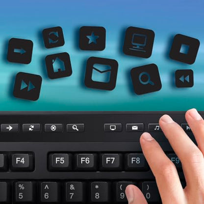 Adesso EasyTouch 445 Multi-Channel Wired Touchpad Keyboard, Black (AKB-445UB)