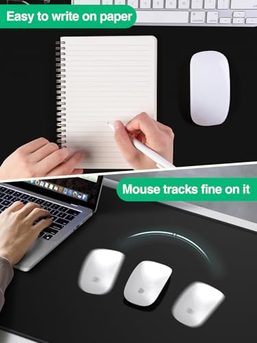 Mouse Pad with Magnetic Wireless Charging, Large Desk Mat, Non-Slip Mouse Mat, Keyboard Pad for Gaming, Desk, Office, PC - color: Black-Magnetic 3-Charging-31.5"x15.8"