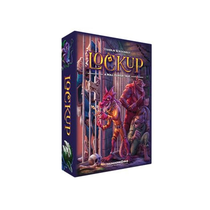 Lockup Board Game | Fantasy Factions Strategy Game of Monster Prison Escape | Worker Placement Bluffing Resource Management Family Game | 45-90 Minutes for 1-5 Players Ages 14+ by Thunderworks Games - style: Roll Player Tale