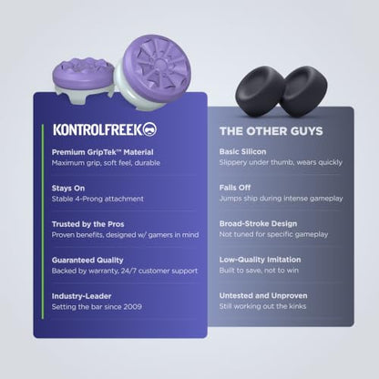KontrolFreek FPS Freek Galaxy Purple for Xbox One and Xbox Series X Controller | 2 Performance Thumbsticks | 1 High-Rise, 1 Mid-Rise | Purple