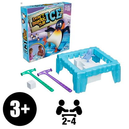 Hasbro® Don’t Break The Ice Game, Classic Version for Ages 3+ Years, 2-4 Players