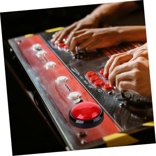 Cabilock LED Push Button Switch for Game Machine Arcade Game Button Replacement Reset Function Gaming Accessory for Competition and Quizzes