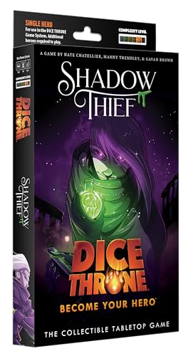 Dice Throne Box Game - Strategic Dice & Card Battler (Shadow Thief) - style: Shadow Thief