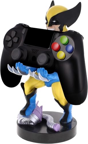 Exquisite Gaming Marvel Wolverine Cable Guys Controller Holder, PS5 Stand Figure, Device Organizer