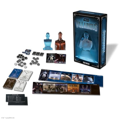 Ravensburger Star Wars Villainous - Cold Tactics Strategy Board Game - Join Darth Maul and Captain Phasma in This Stand-Alone or Expandable Villainous Adventure - Ages 10+
