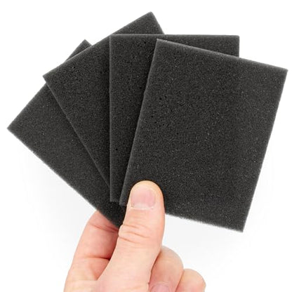 CASEMATIX 3x4 Card Dividers For Toploader Storage Boxes and Trading Card Storage,24 Pack of Foam Card Box Dividers Precision Cut to Fit Top Load Card Cases, TCG Boxes and One Touch Card Holders