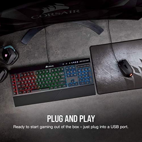 Corsair Harpoon PRO RGB Wired Lightweight FPS/MOBA Gaming Mouse – 12,000 DPI – 6 Programmable Buttons – iCUE Compatible – PC, Mac, PS5, PS4, Xbox – Black