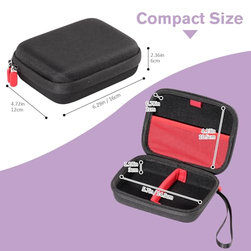 ProCase Hard Playing Card Game Carrying Case, Holds 300+ Cards -Black | Travel Storage Box, Compatible with UNO, Five Crowns, SKYJO, PlayMonster and More Card Games, Case Only - color: Black