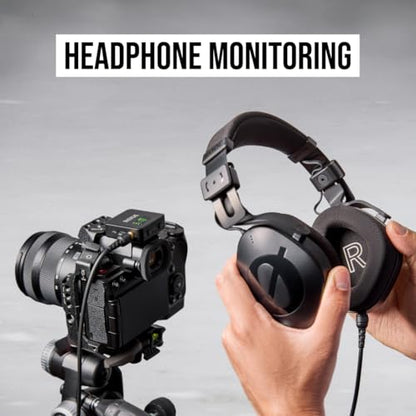 RØDE Wireless GO III (Gen 3) – Compact Wireless Mic – Pristine Audio, 32-bit Float Recording, Automatic Level Control, for Phones, Cameras and Computers (Black) | Dual-Channel, 32-Bit Float Recording, Series Iv 2.4ghz, 260m Range, USB-C, Up to 7-Hr Batter