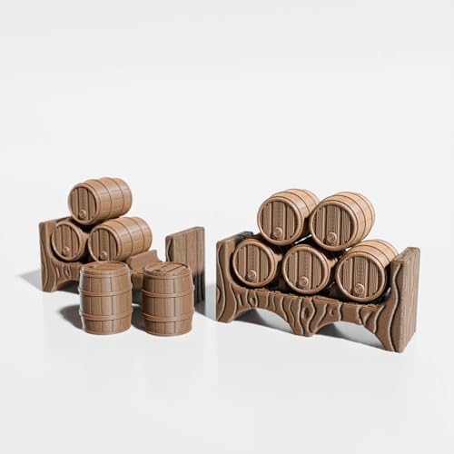 Tavern DND Terrain Set - Modular 70 Piece Tabletop Role-Playing Scenery - 28mm Scale, Includes Tavern Pieces & Accessories - Perfect for Dungeons & Dragons, Pathfinder, & RPG Tabletop Games