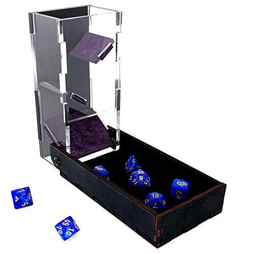 C4Labs Colour Lux Drawbridge Dice Tower - Symphony Violet - color: Violet