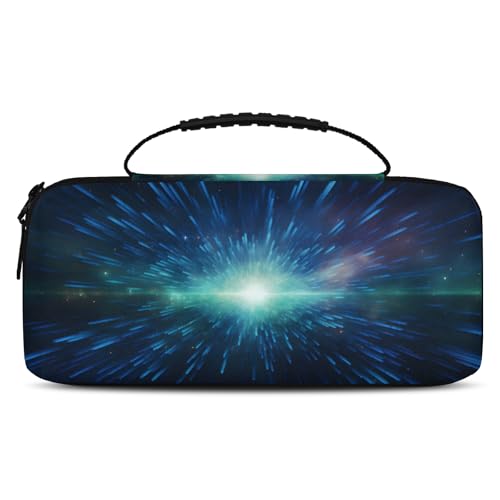 Adornori Space Carry Case Compatible with Nintendo Switch 2, with 20 Games Cartridges, Galaxy Portable Travel Carrying Case Pouch for Accessories & Games - color: Multicolor 13
